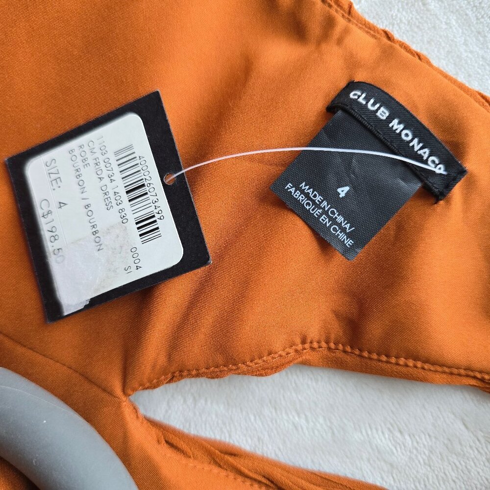 Club MONACO dress size 4 Bourbon NEW with tags - Picture 15 of 16
